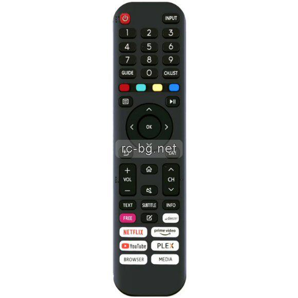 Дистанционно за Телевизор HISENSE NE4900 заместител