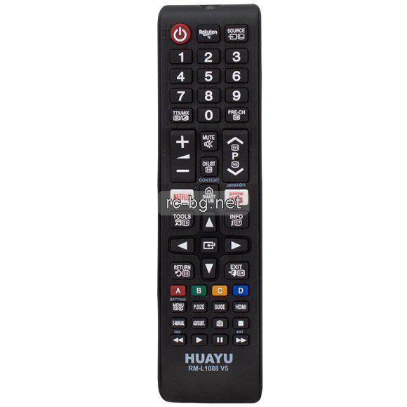 Дистанционно за Телевизор SAMSUNG RM-L1088 V5 UNI заместител