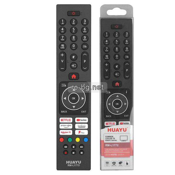 Дистанционно за Телевизор VESTEL RM-L1772 UNI заместител