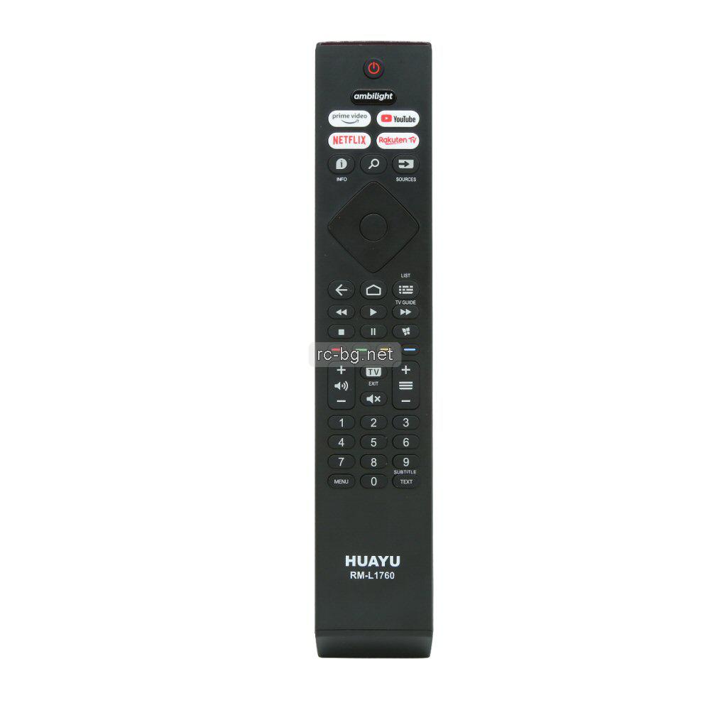 Дистанционно за Телевизор PHILIPS RM-L1760 UNI заместител