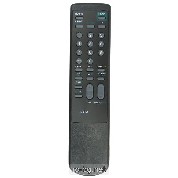 Дистанционно за Телевизор SONY RM-849T заместител